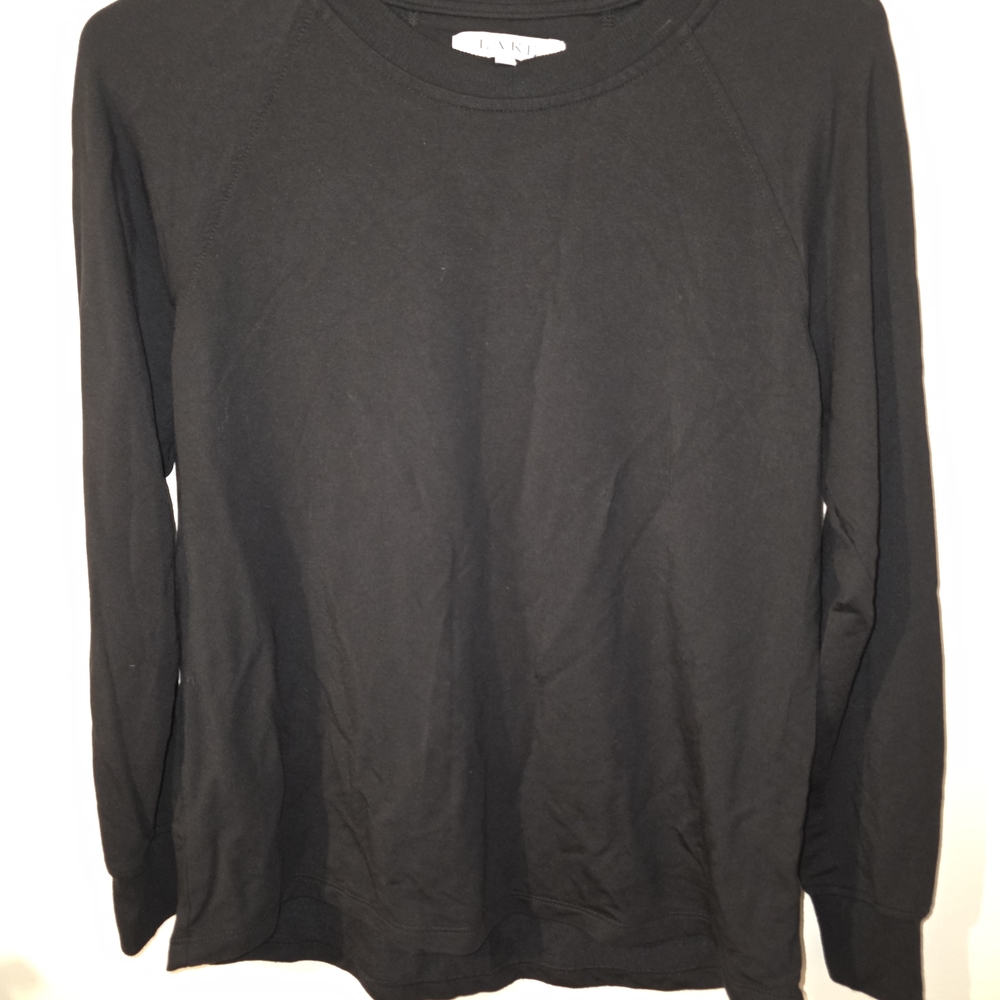 Lake Black Long Sleeve Top